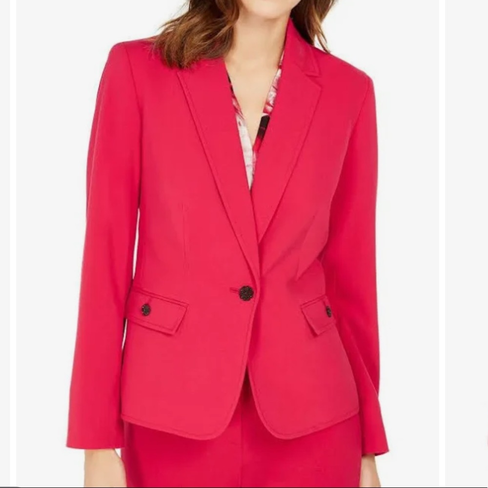 Nine West Hip Length Blazer